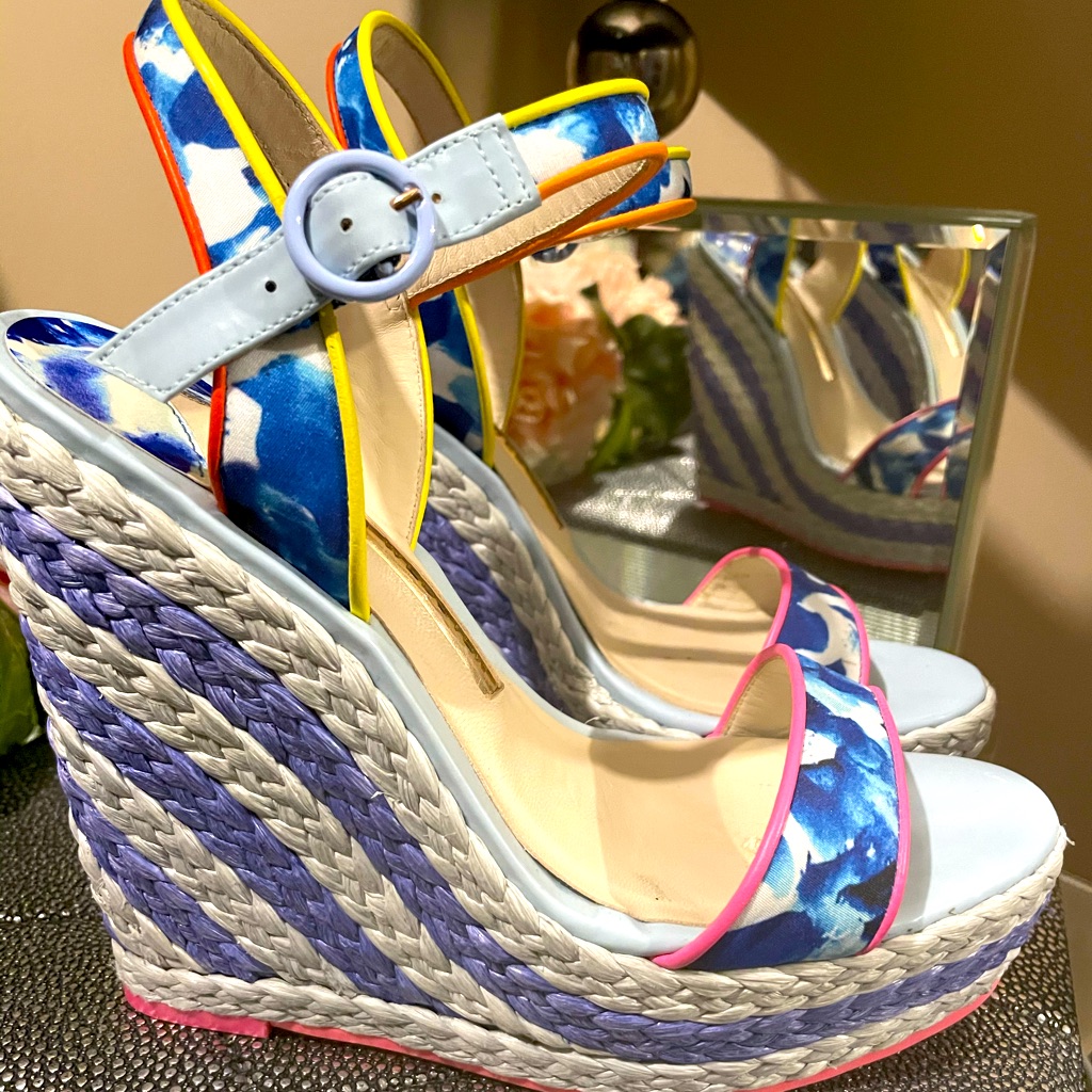 Sophia Webster Limited Edition Colorful Wedge